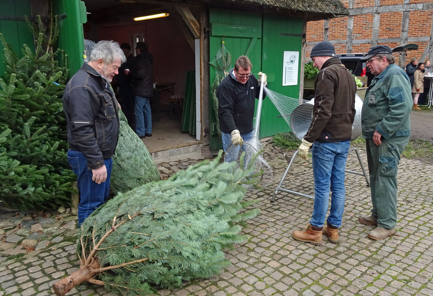 Zum fünften Mal: Sehestedter CDU organisiert großen Weihnachtsbaumverkauf