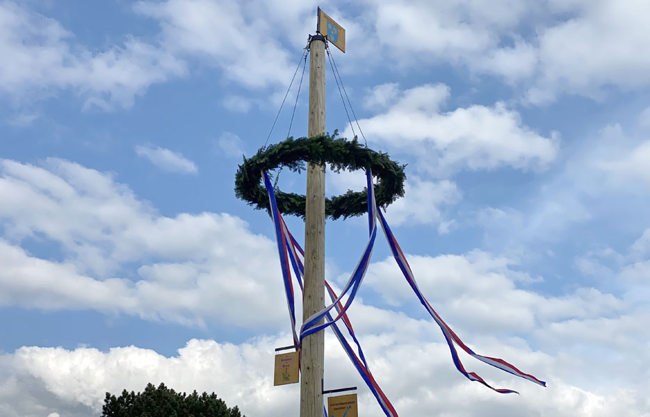 Bürgerbrief: Am 30. April wird der Maibaum aufgestellt