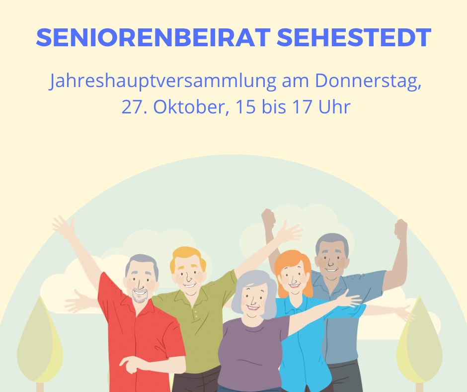 Jahreshauptversammlung des Seniorenbeirats