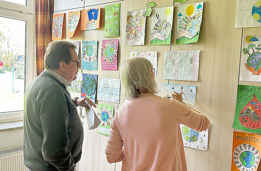 Wenig Müll, aber schöne Bilder: Umwelttag war ein voller Erfolg