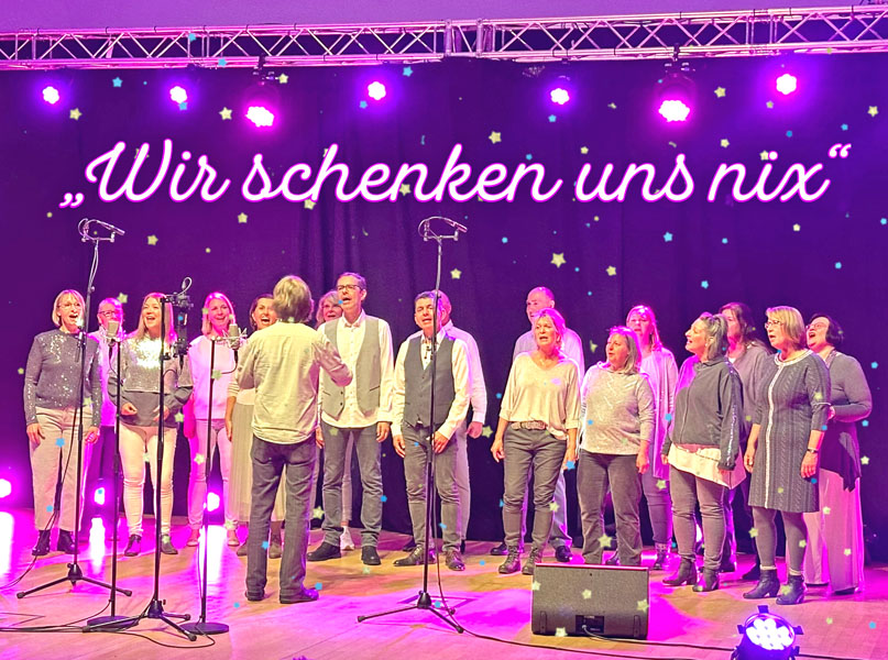 Jazz- und Popchor „Hello Music“ enthüllt Geheimnisse der Weihnachtszeit